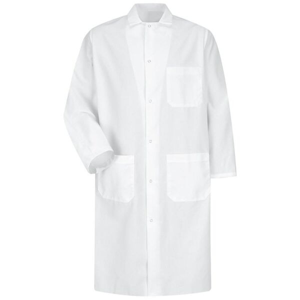Unisex Butcher Coat with Interior Chest Pocket Thumbnail
